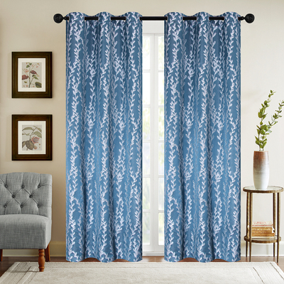 Nelli - Two jacquard panels with grommets 38"x84"