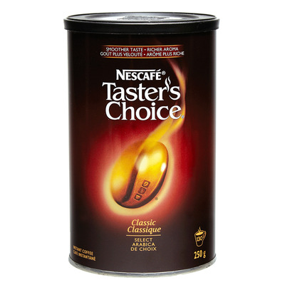 Nescafé - Taster's Choice - Café instantané classique, 250g