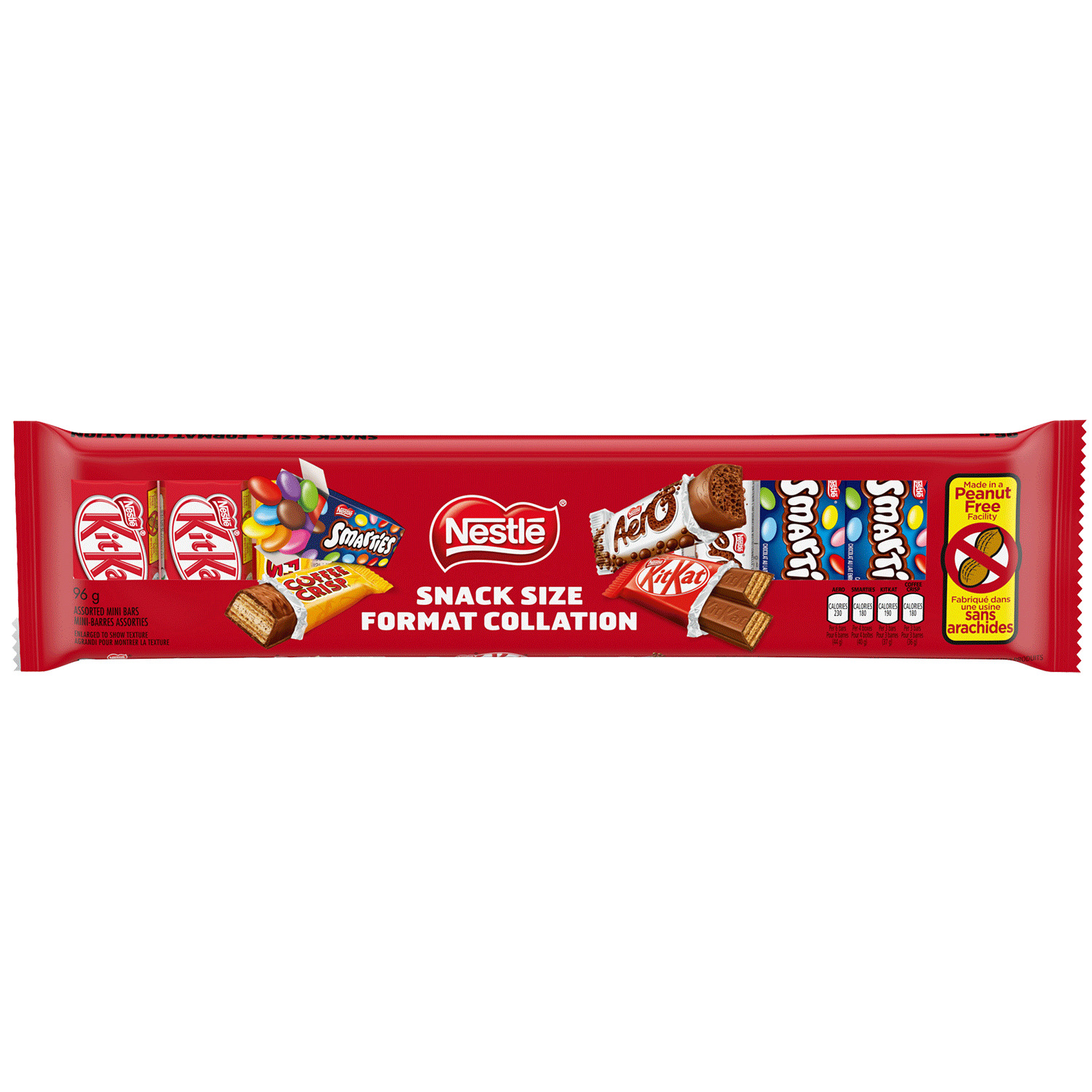 Nestlé - Assorted mini bars - Snack size, pk. of 9
