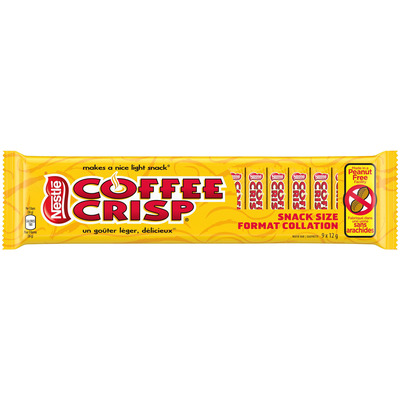 Nestlé - Coffee Crisp - Snack size, pk. of 9x12g