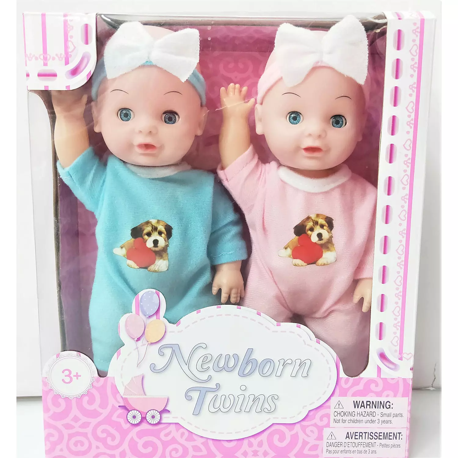 Newborn twin dolls
