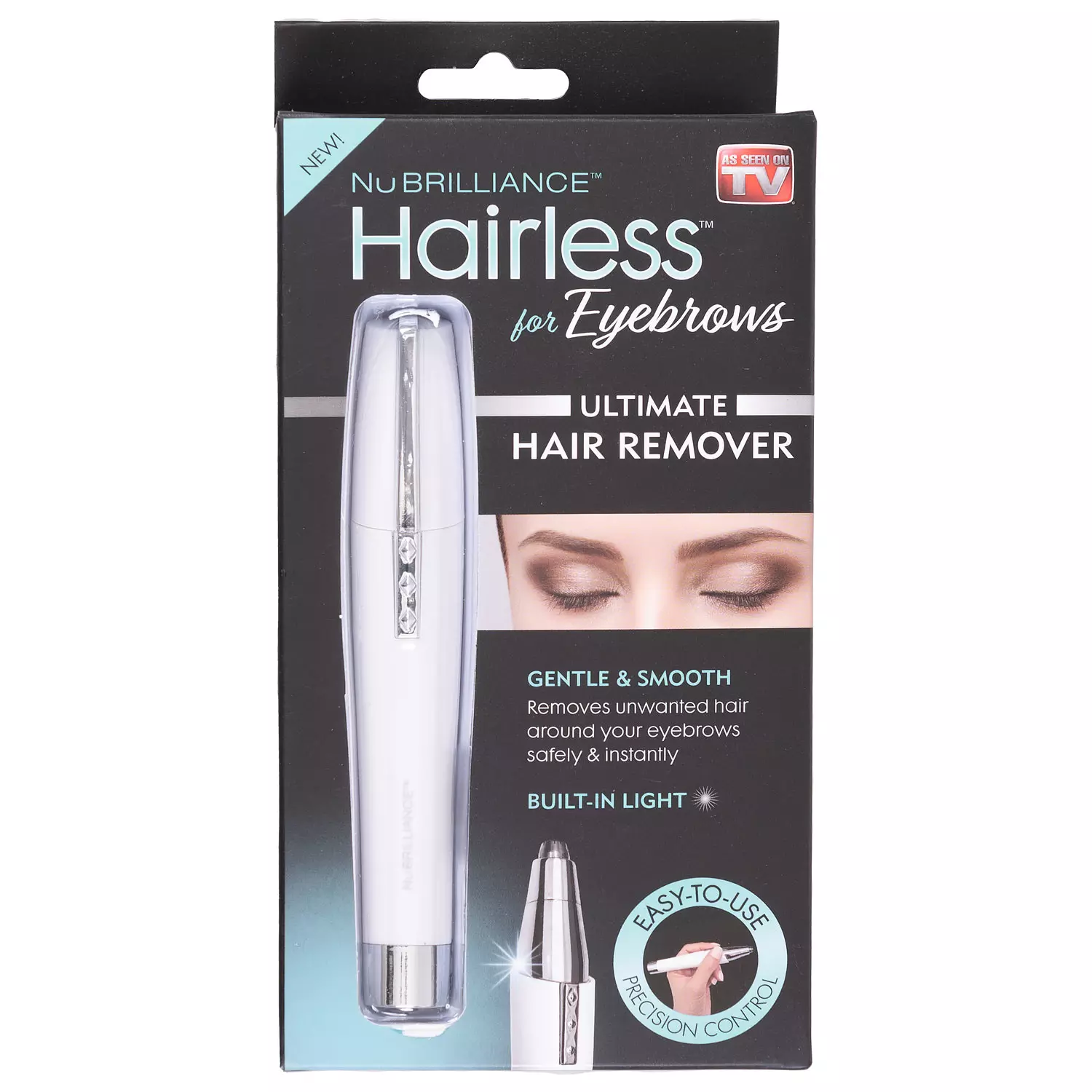 NuBrilliance- Hairless ultimate cordless eyebrow hair remover