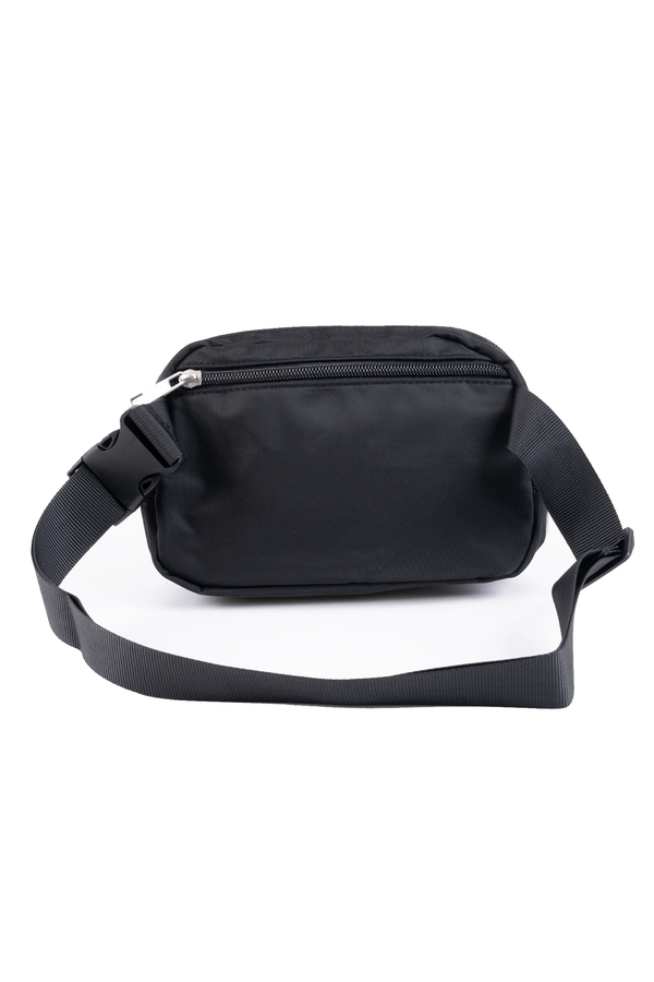 Nylon anywhere belt/fanny bag. Colour: black | Rossy
