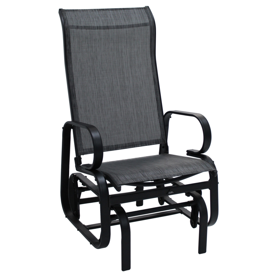 Outdoor sling glider chair