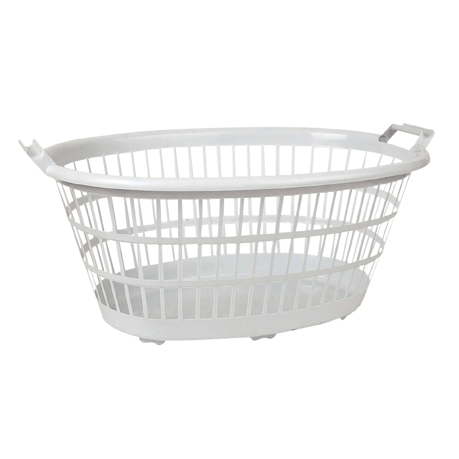 Oval laundry basket