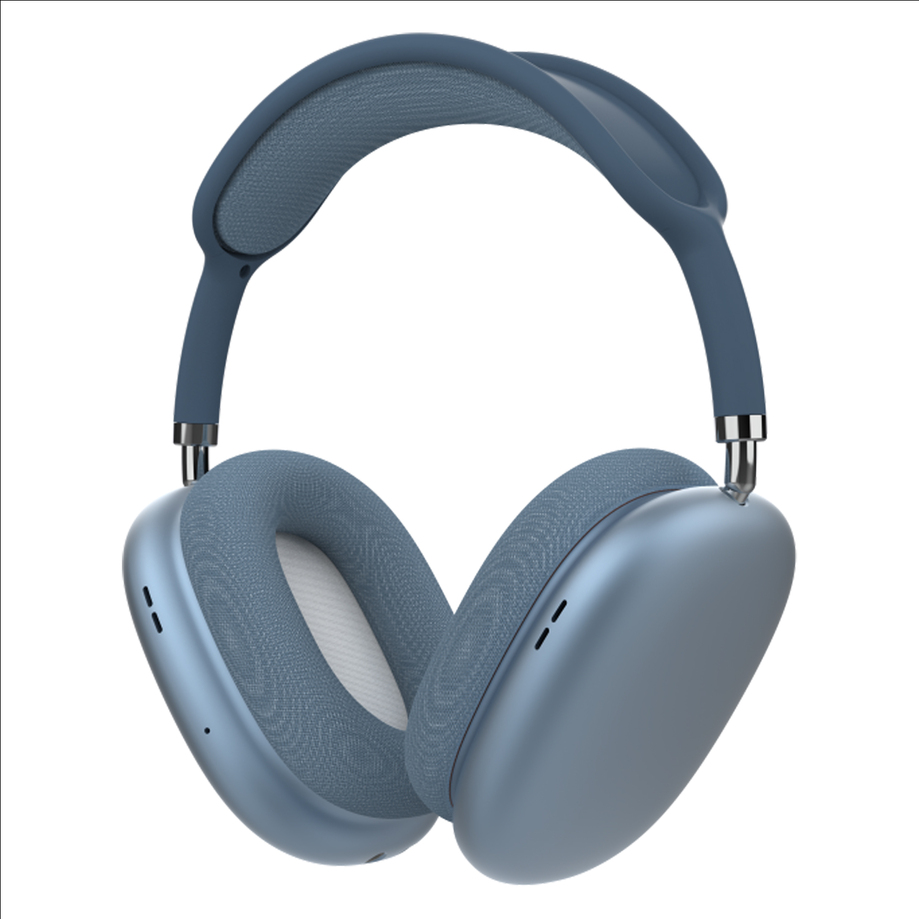 Over-ear wireless Bluetooth headphones - Blue