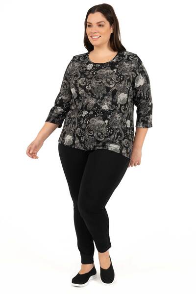 Paisley print blouse - Plus Size