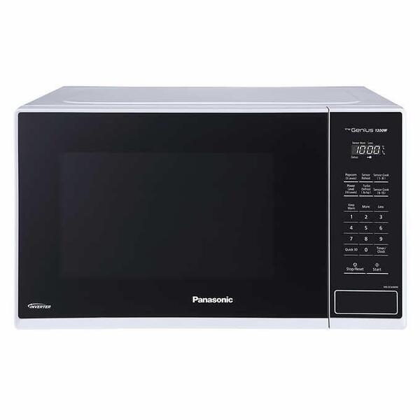 Panasonic - Inverter microwave, 1.3 ft3 1200W, white (*Refurbished)
