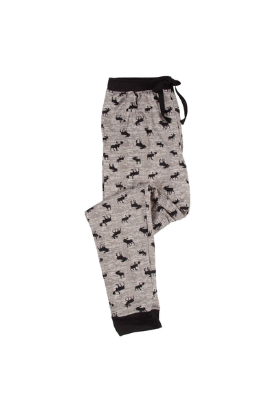Pantalon de pyjama style jogger en tricot extensible - Élan