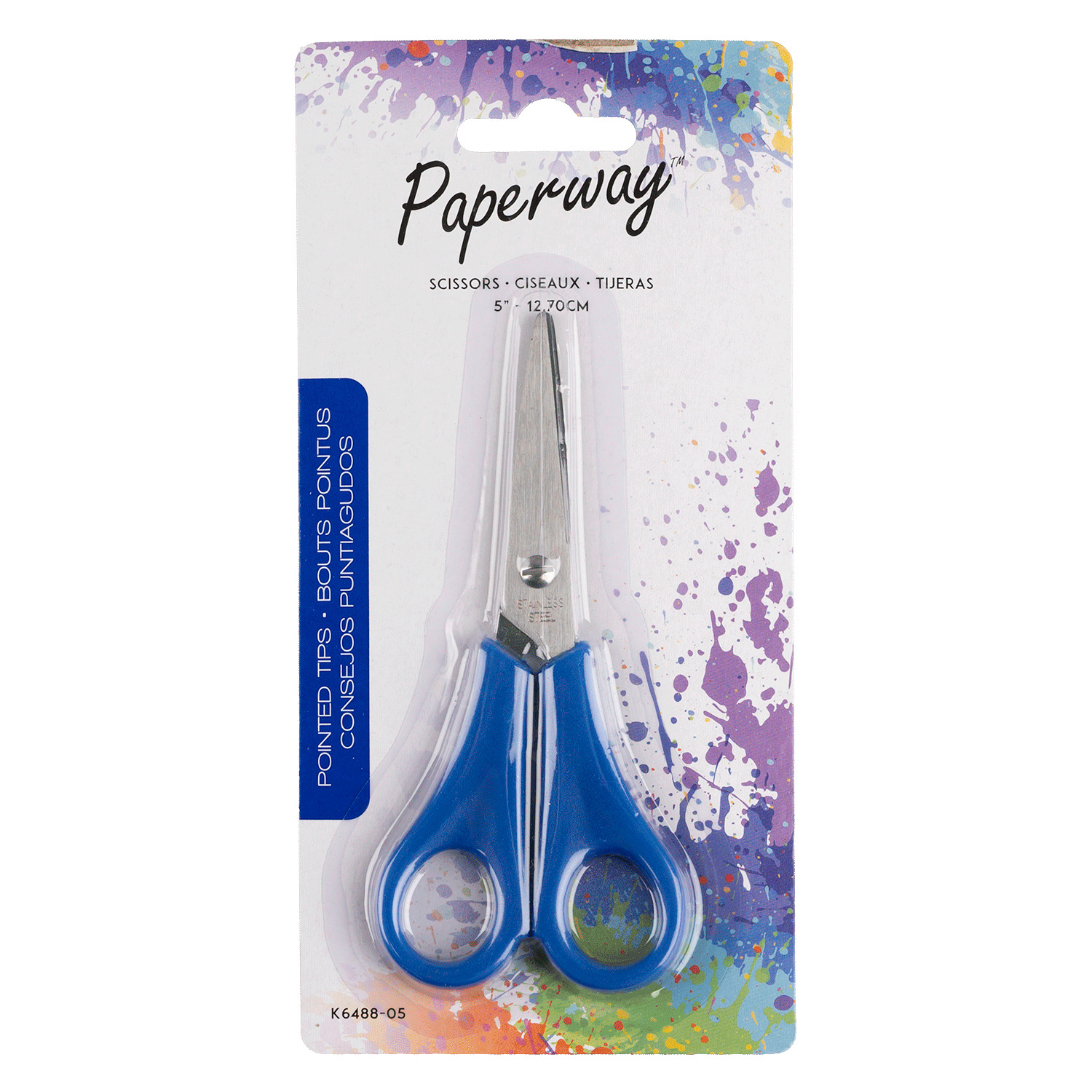 Paperway - Rounded tip sciccors, 5"
