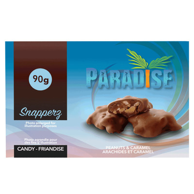 Paradise - Peanuts and caramel Snapperz, 90g