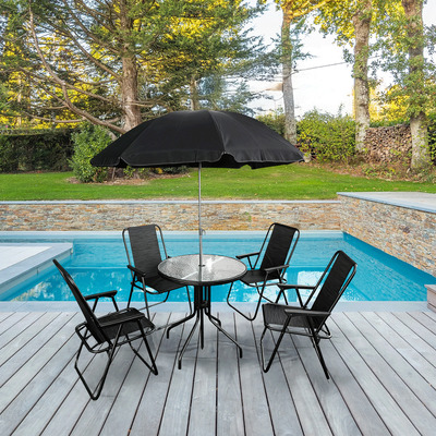 Patio set, 6 pcs