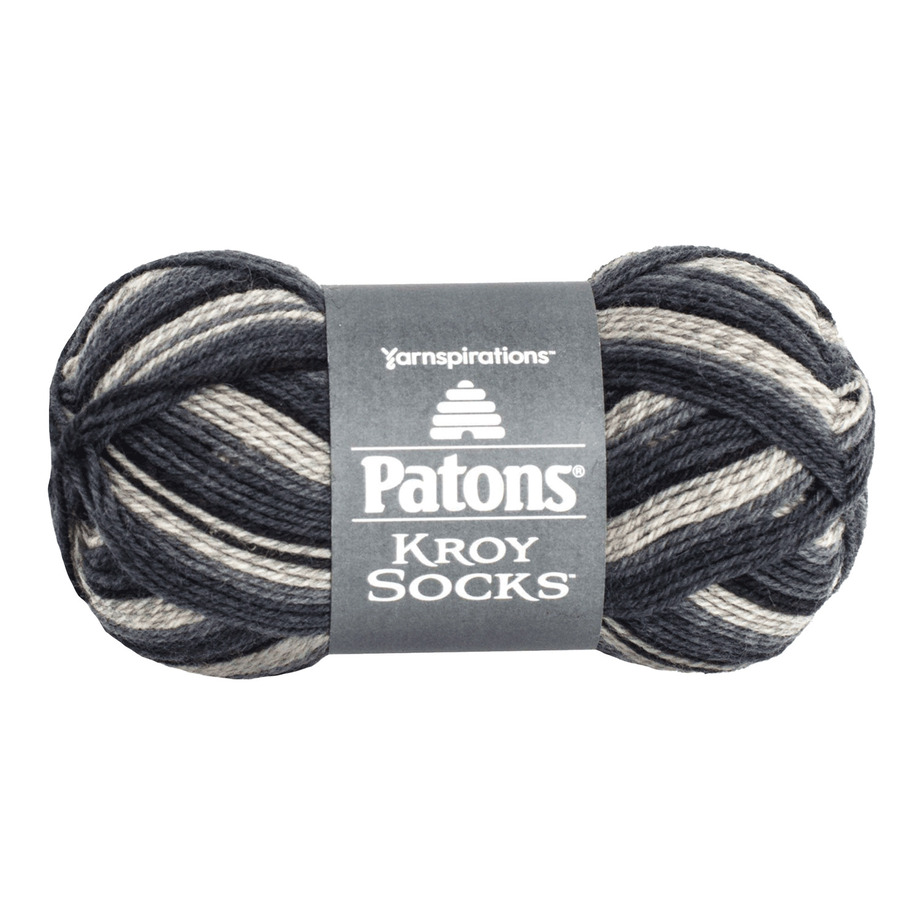 Patons - Kroy Socks - Fil, Rayures &eacute;clipse