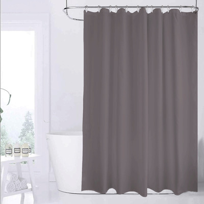 PEVA Shower curtain liner with metal grommets - Gre