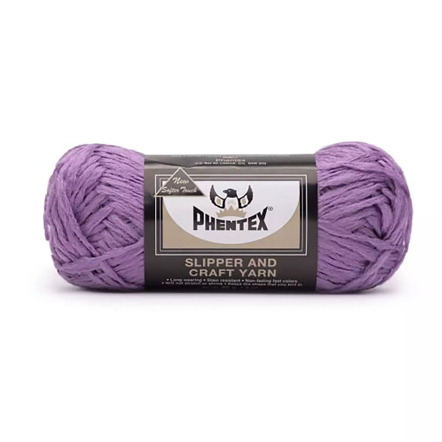 Phentex - Slipper and craft yarn, black currant