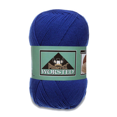 Phentex - Worsted - Yarn, Royal Blue