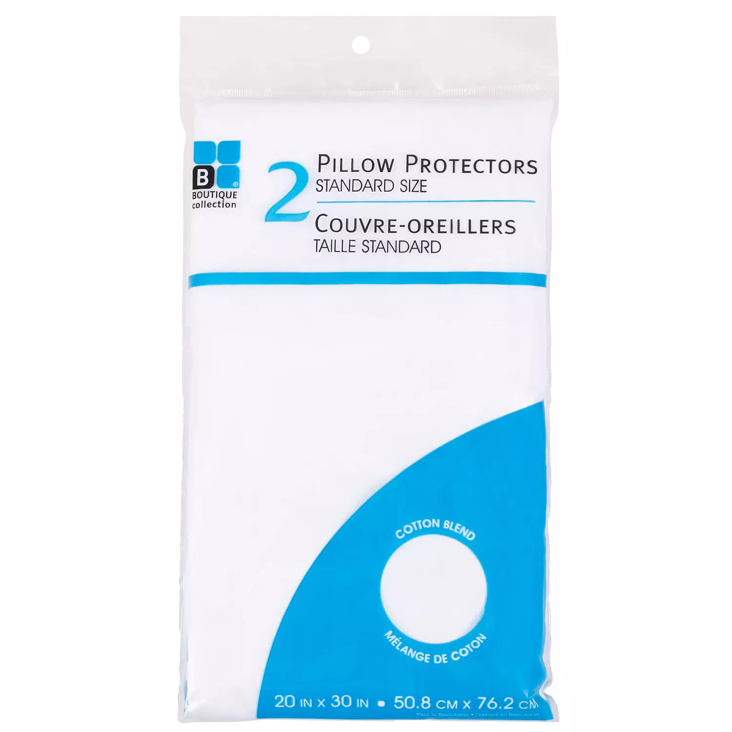 Pillow protectors, set of 2, standard size