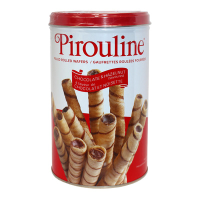 Pirouline - Filled rolled wafers, Chocolate & hazelnuts