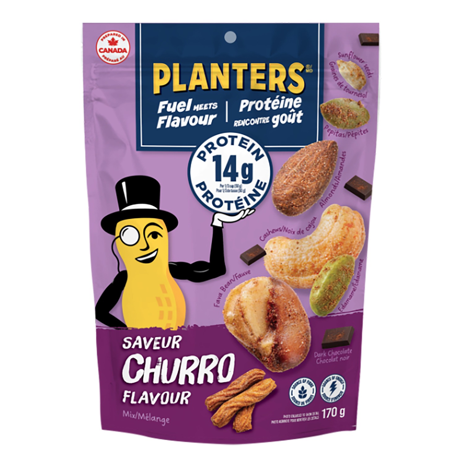 Planters - Mixed nuts, Churro flavoured