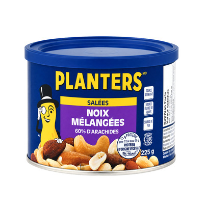 Planters - Noix m&eacute;lang&eacute;es sal&eacute;es, 250g