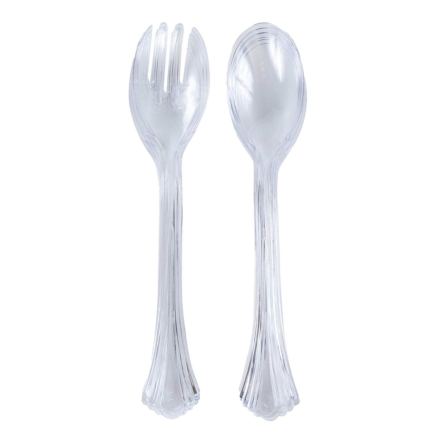 Plastic serving utensils, 6 pcs