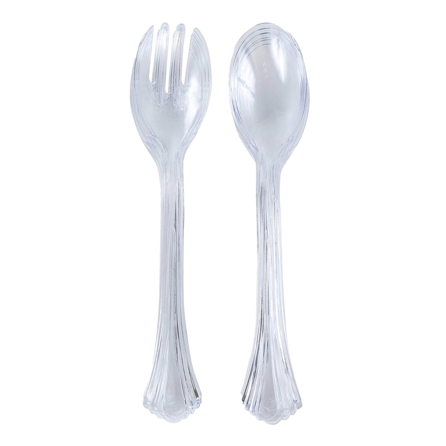 Plastic serving utensils, 6 pcs