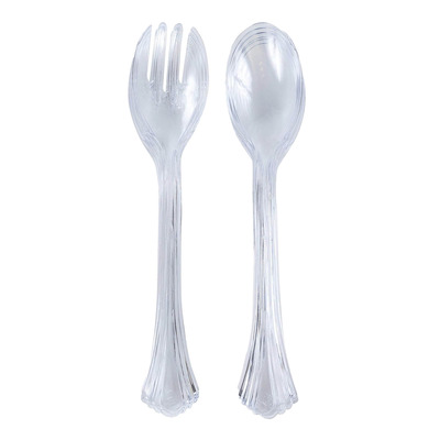 Plastic serving utensils, 6 pcs