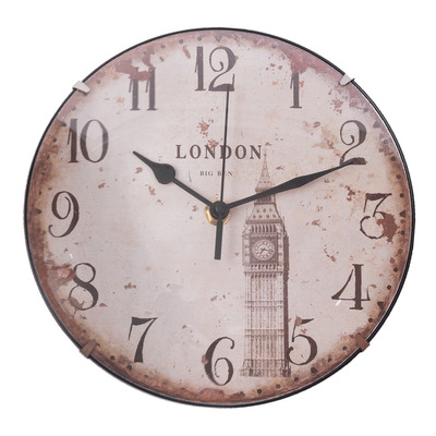 Plastic wall and table clock with easel - London, Big Ben