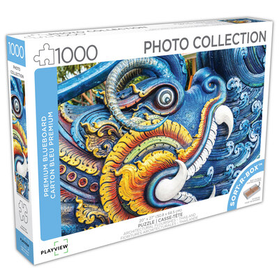 Playview - Photo Collection, Architectural Flourishes - Thailand, 1000 pcs