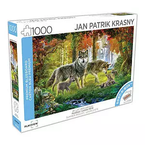 Playview - Puzzle, Jan Patrik Krasny, Summer wolves, 1000 pcs