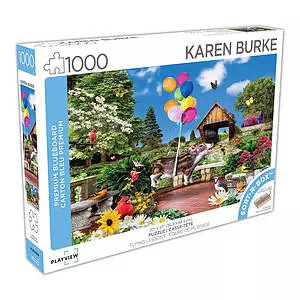 Playview - Puzzle, Karen Burke, Flying lessons, 1000 pcs