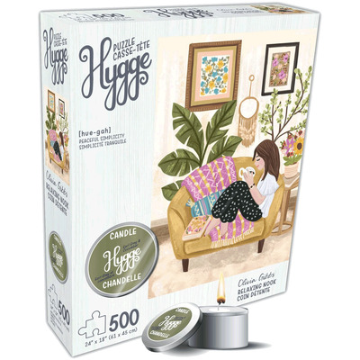 Playview - Puzzle with candle - Olivia Gibbs - Relaxing Nook, 500 pcs