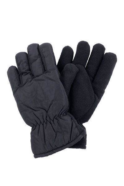 Polar fleece slip-on gloves