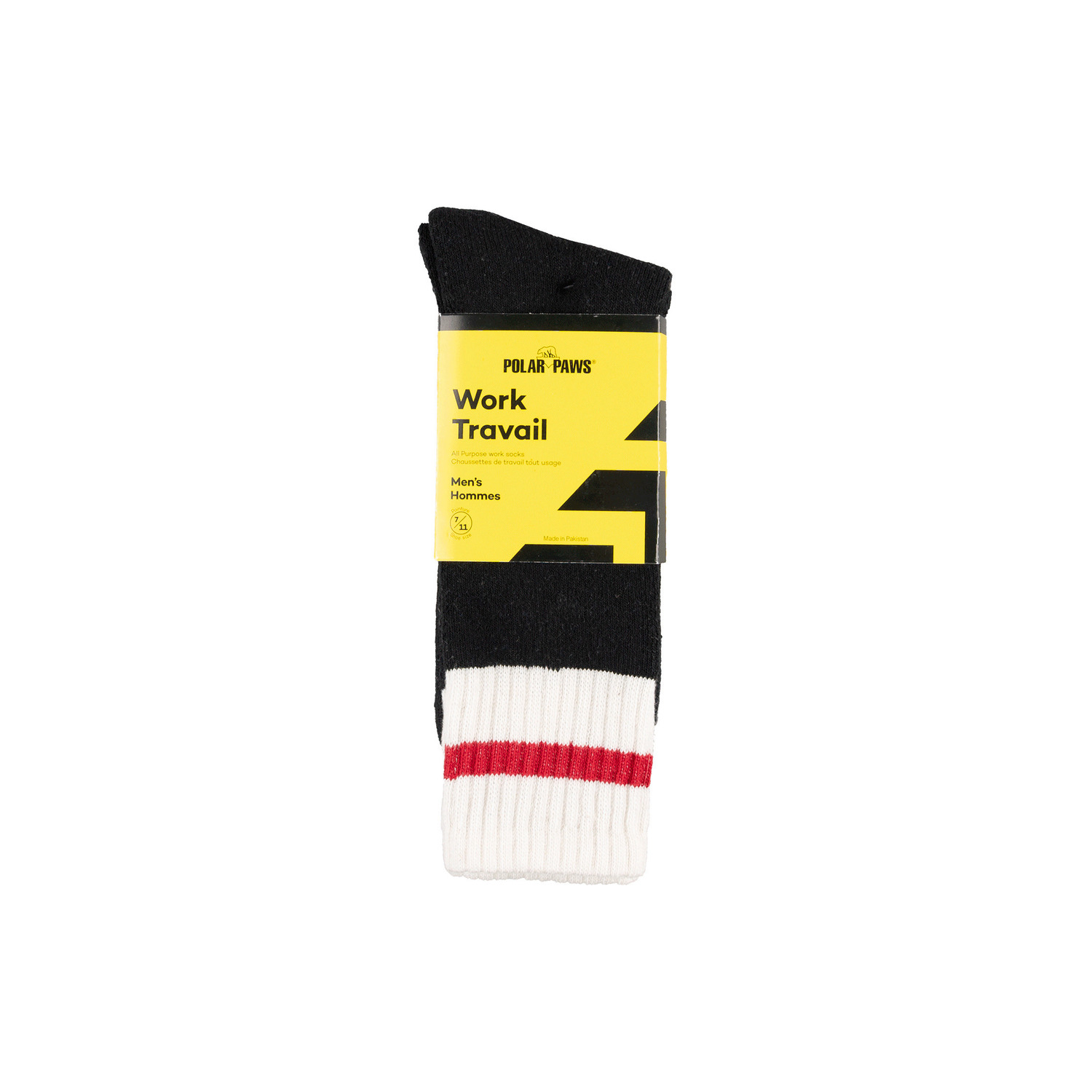 Polar Paws - All purpose work socks, black