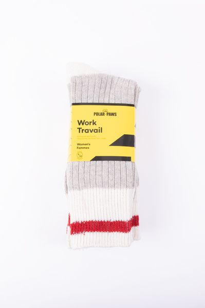 Polar Paws - Chaussettes de travail pour femmes, paq. de 3