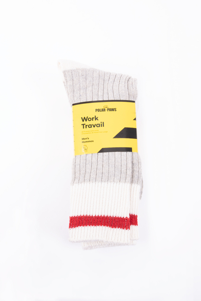 Polar Paws - Men's work socks, pk. of 3