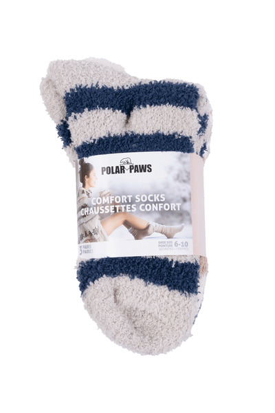 Polar Paws - Striped comfort socks