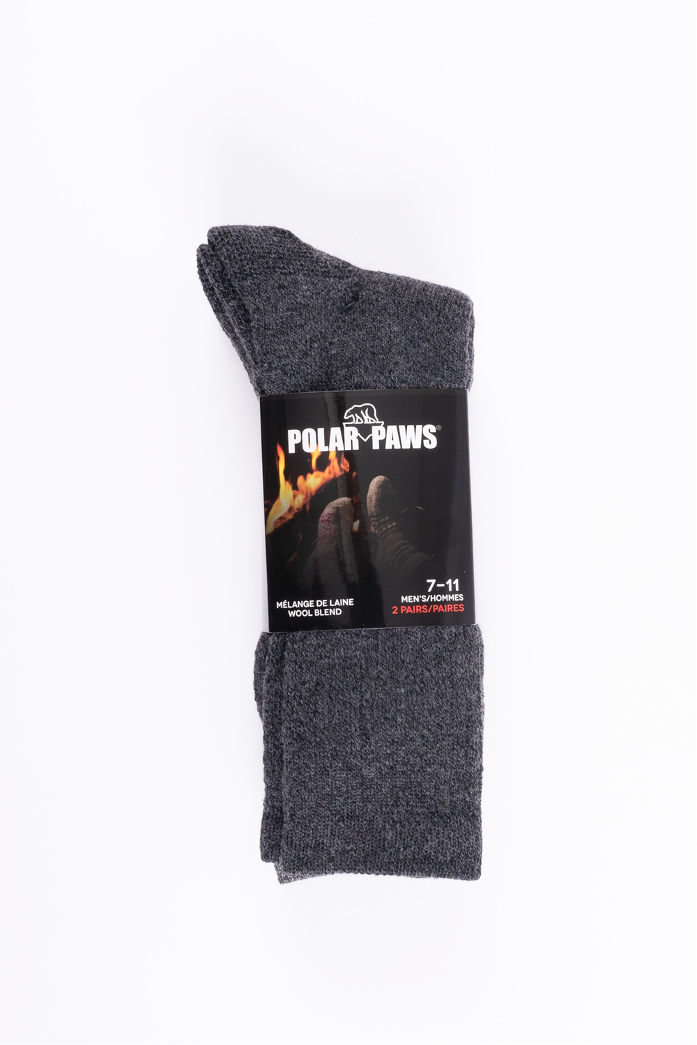 Polar Paws - Wool blend socks - 2 pairs