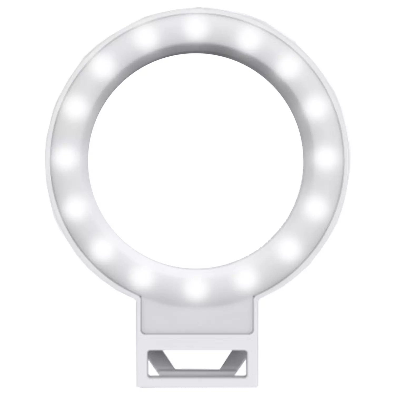 Polaroid - Selfie Jumbo LED Ring Light with rechargeable battery. Colour:  white | Rossy