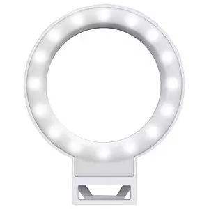 Polaroid - Selfie Jumbo LED Ring Light with rechargeable battery