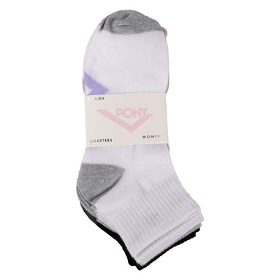 Pony - Chaussettes aux chevilles, 5 paires