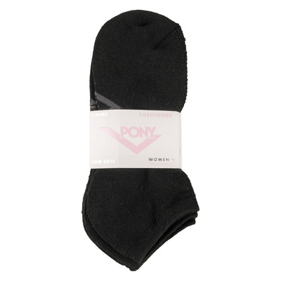 Pony - Chaussettes courtes rembourr&eacute;es, 3 paires