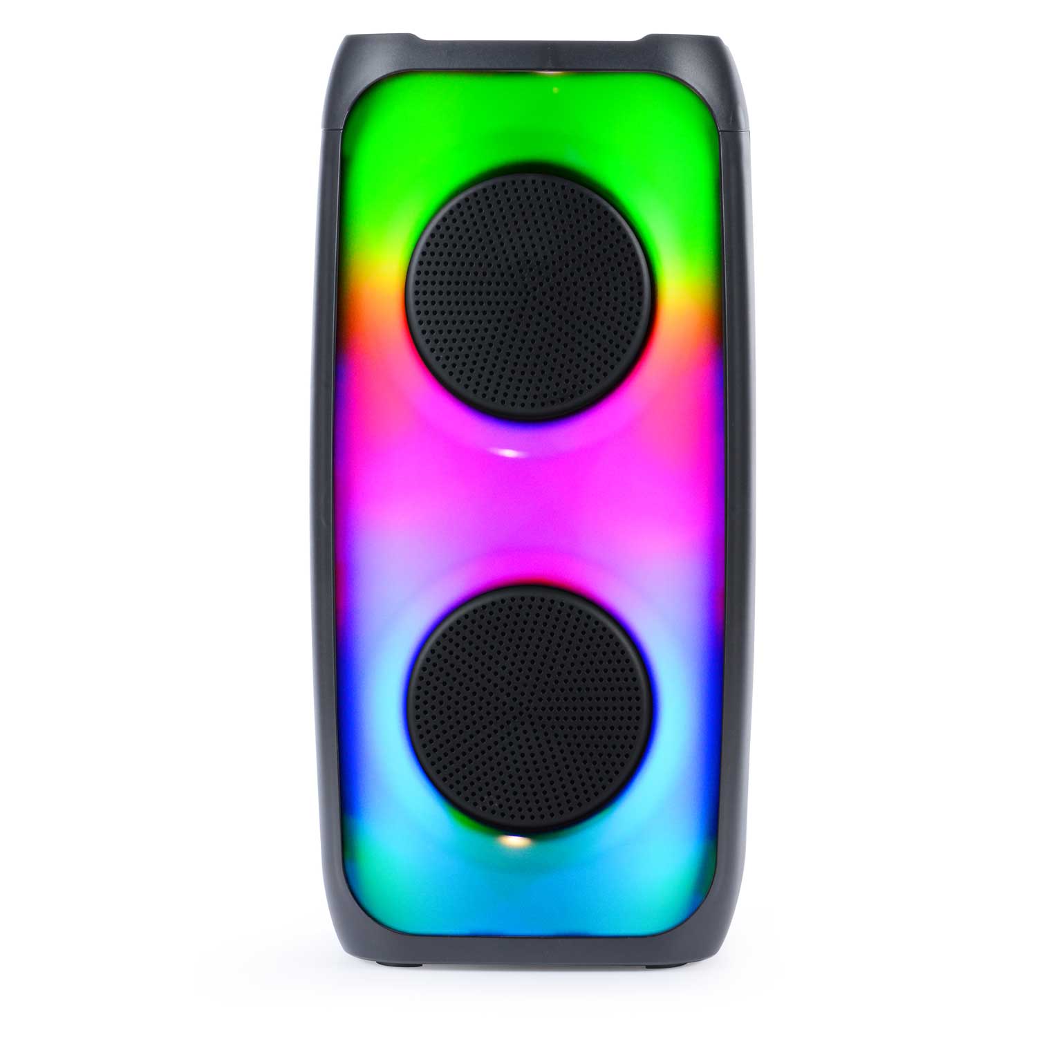 Proscan - Haut-parleur Bluetooth sans fil avec lumières LED. Colour: black, Fr