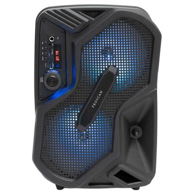 Proscan - Mini tailgate portable bluetooth speaker with microphone, 8"