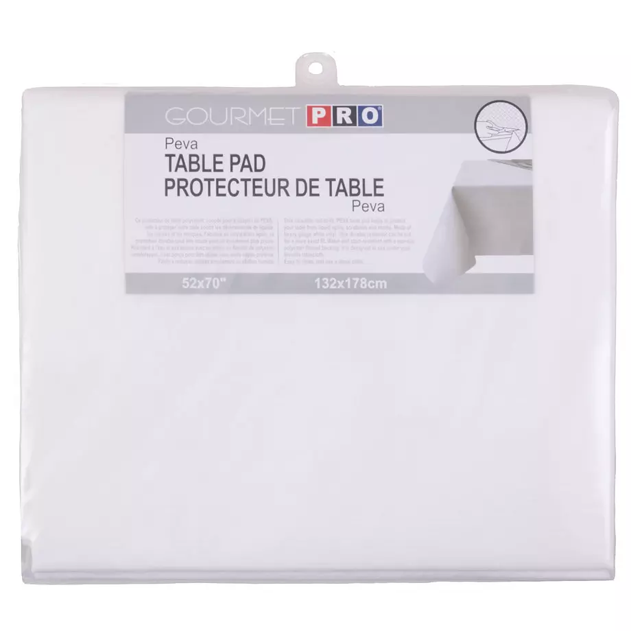 Protecteur de table Peva, 52"x70"