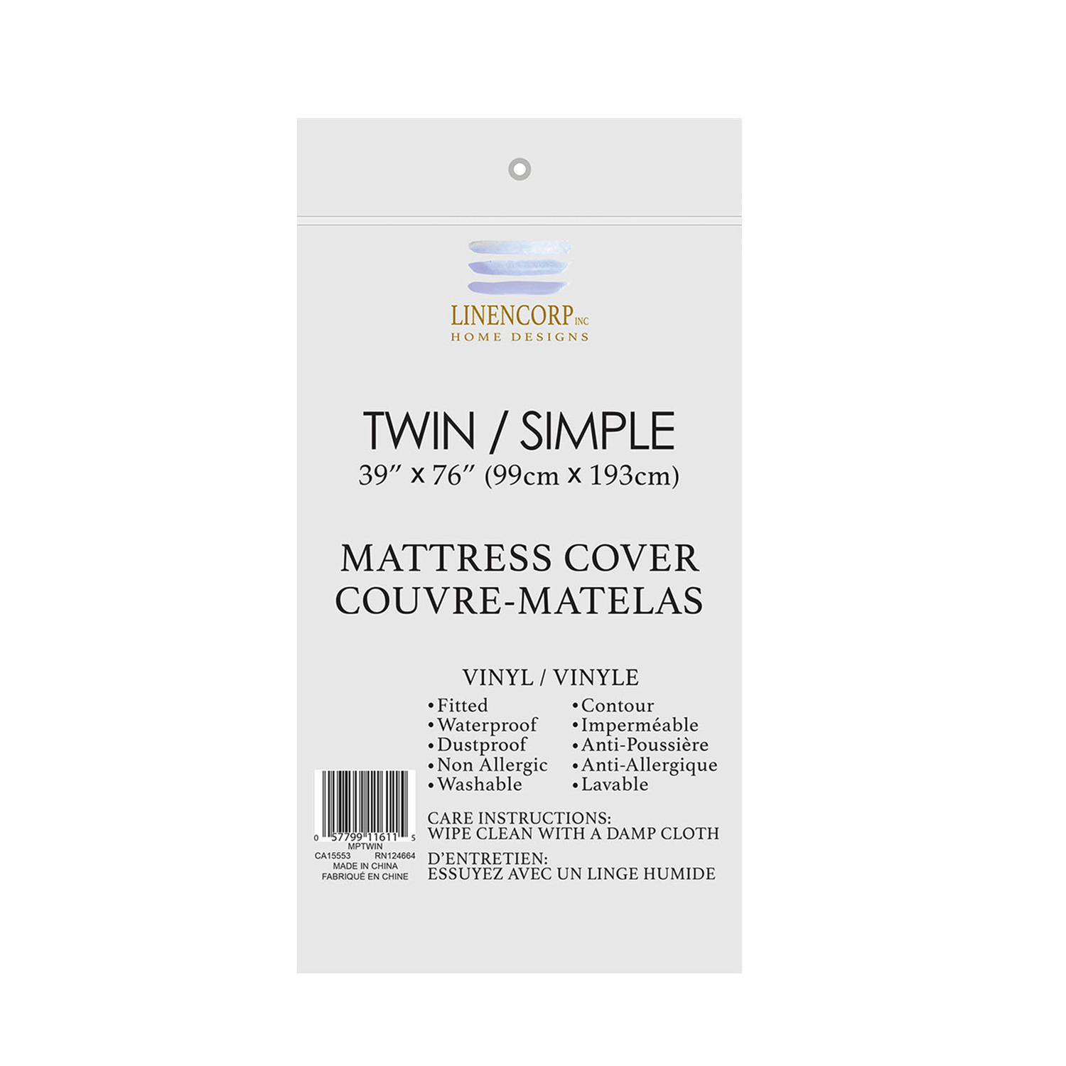 Prot&egrave;ge-matelas en vinyle