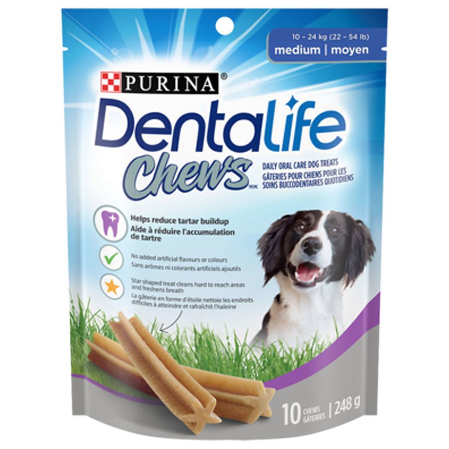 Purina - Dentalife Chews daily oral care dog treats