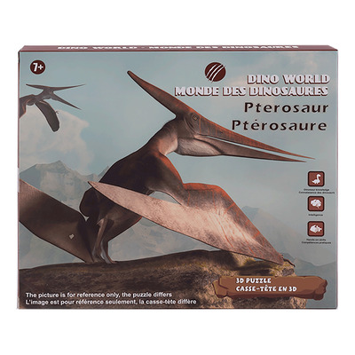 Puzzle - Dino world, 3D puzzle, Pterosaur