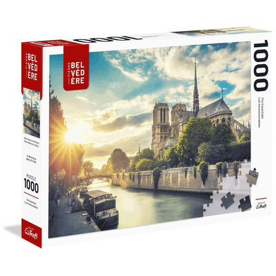 Puzzle, Notre-Dame on the Seine, 1000 pcs