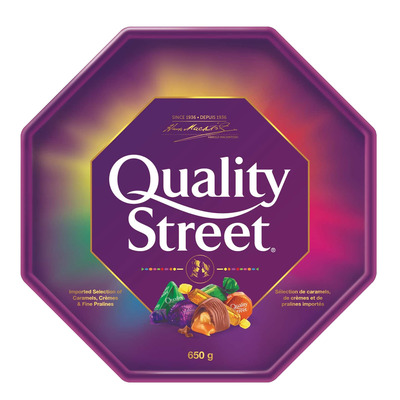Quality Street - Holiday gift tin, 650g